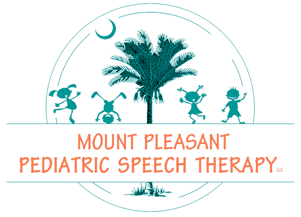 Mount Pleasant Pediatric Speech Therapy logo design.