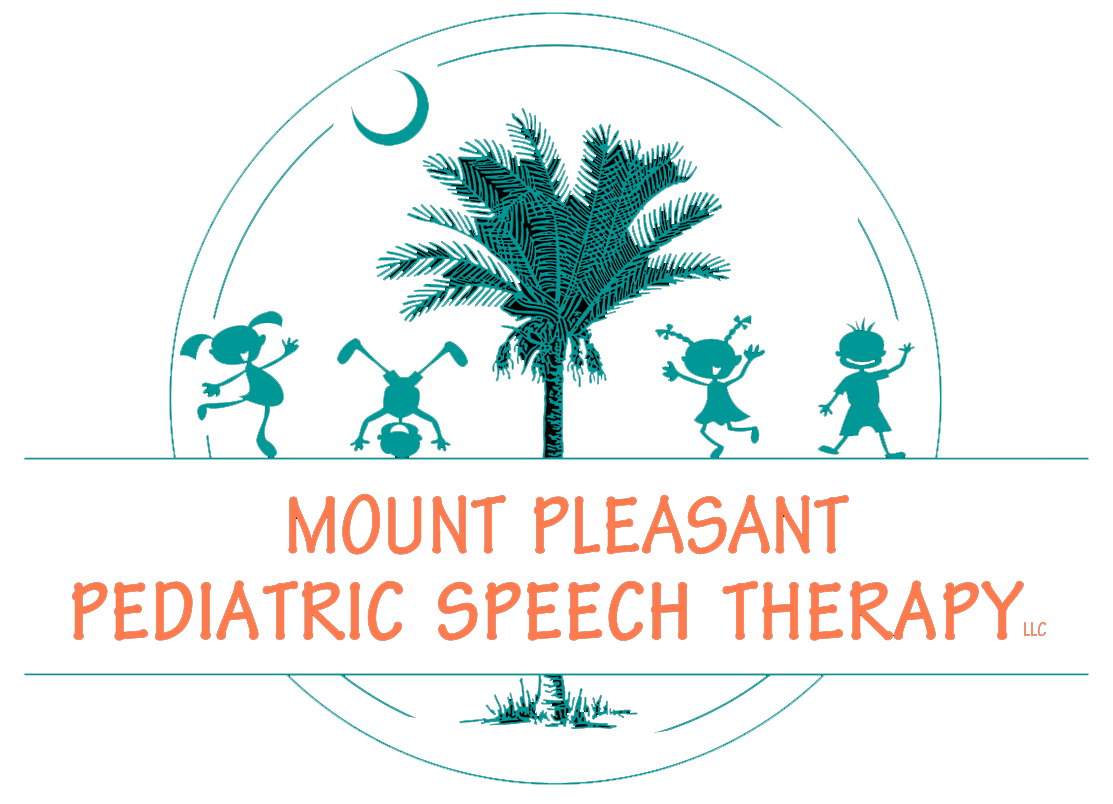 Mount Pleasant Pediatric Speech Therapy logo design.